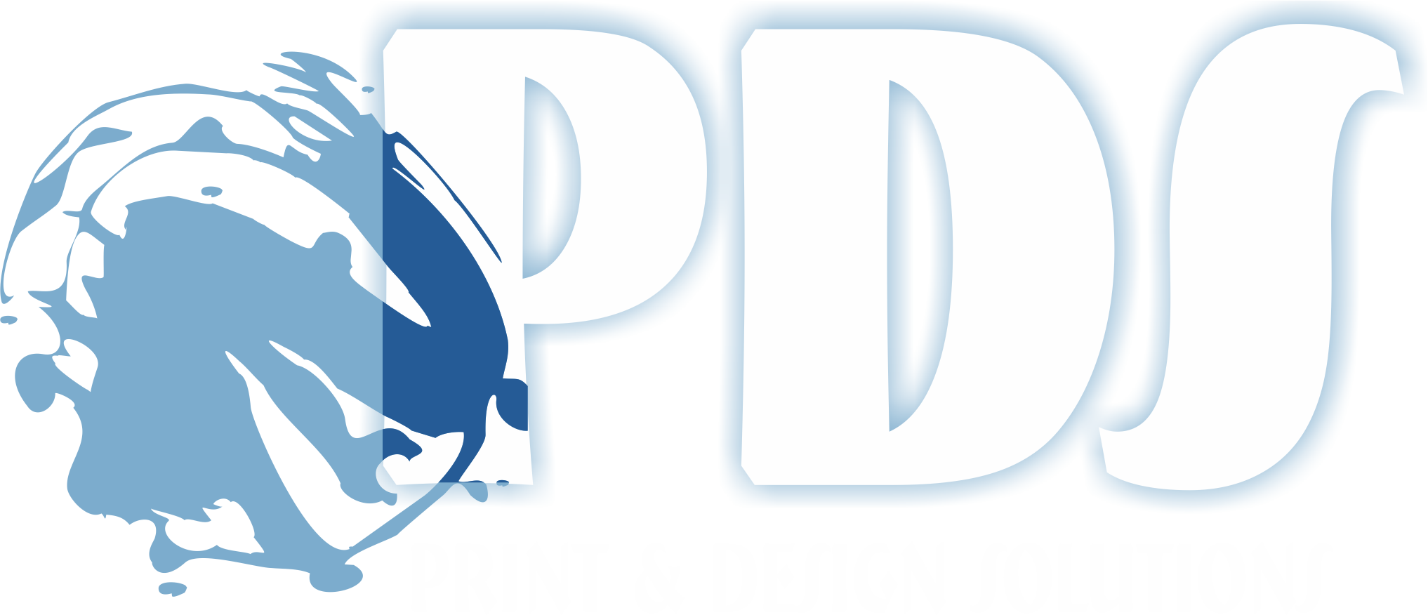 PDS logo all white